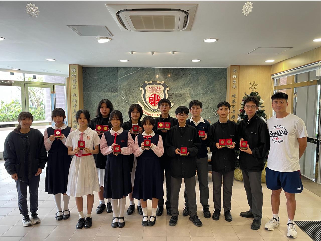 Champion, 1st runner-up & 2nd runner-up in Hong Kong Island & Kowloon Secondary Schiool Inter-school Athletes Competition 2025-2026 Division 3 Area 3